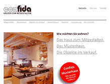 Tablet Screenshot of confida.ch