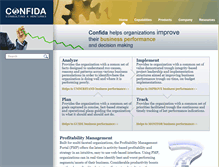 Tablet Screenshot of confida.net